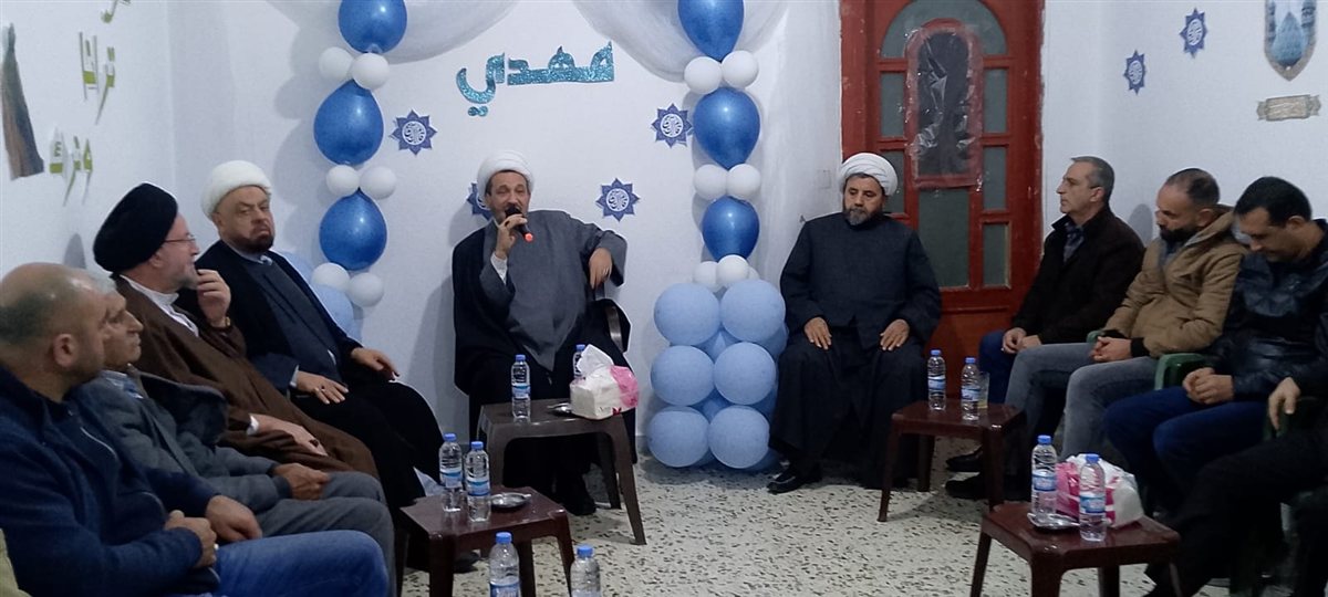 أمسية ثقافية ودينية بحضور سماحة العلامة الشيخ علي بحسون في دارة فضيلة الشيخ حسن سليمان في بلدة باتوليه