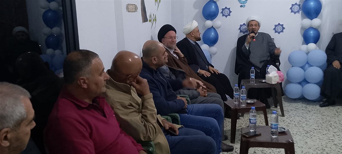 أمسية ثقافية ودينية بحضور سماحة العلامة الشيخ علي بحسون في دارة فضيلة الشيخ حسن سليمان في بلدة باتوليه