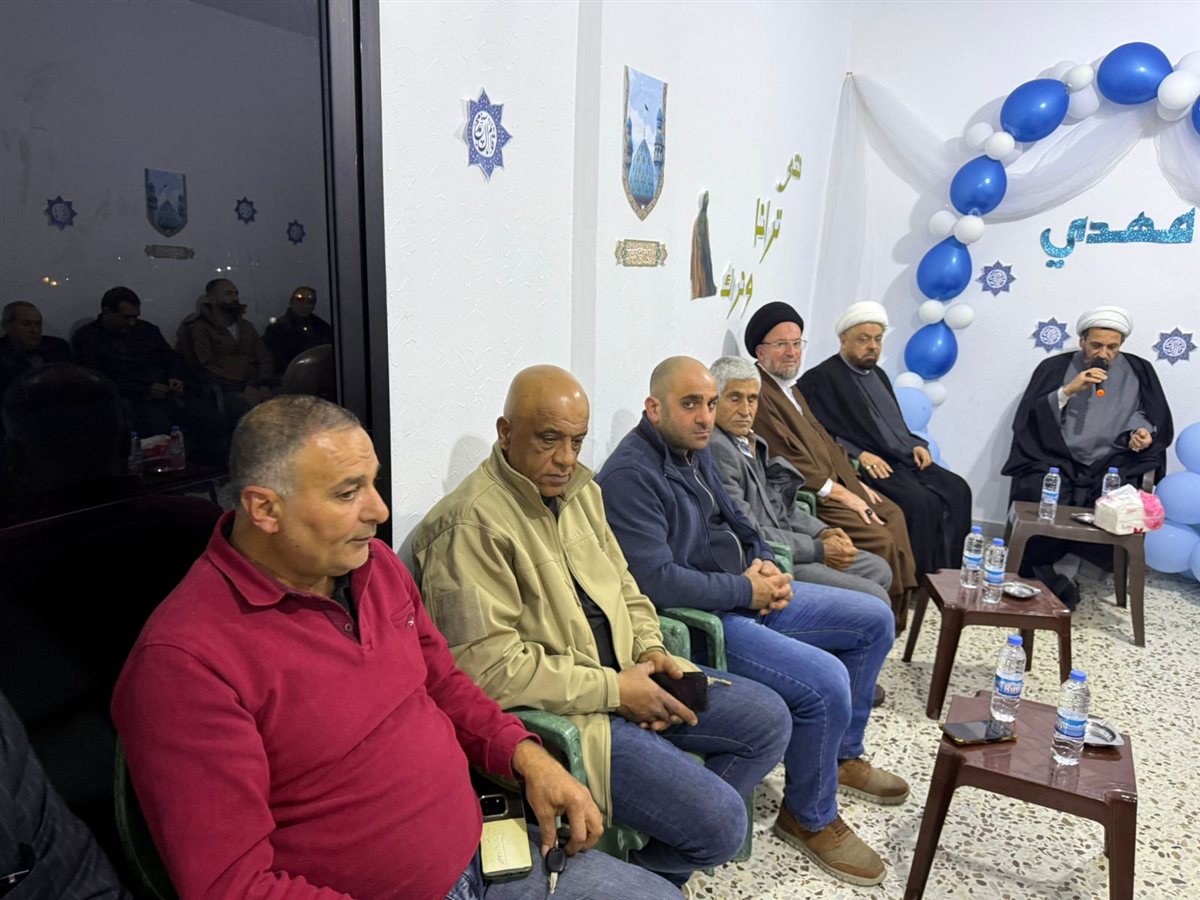 أمسية ثقافية ودينية بحضور سماحة العلامة الشيخ علي بحسون في دارة فضيلة الشيخ حسن سليمان في بلدة باتوليه