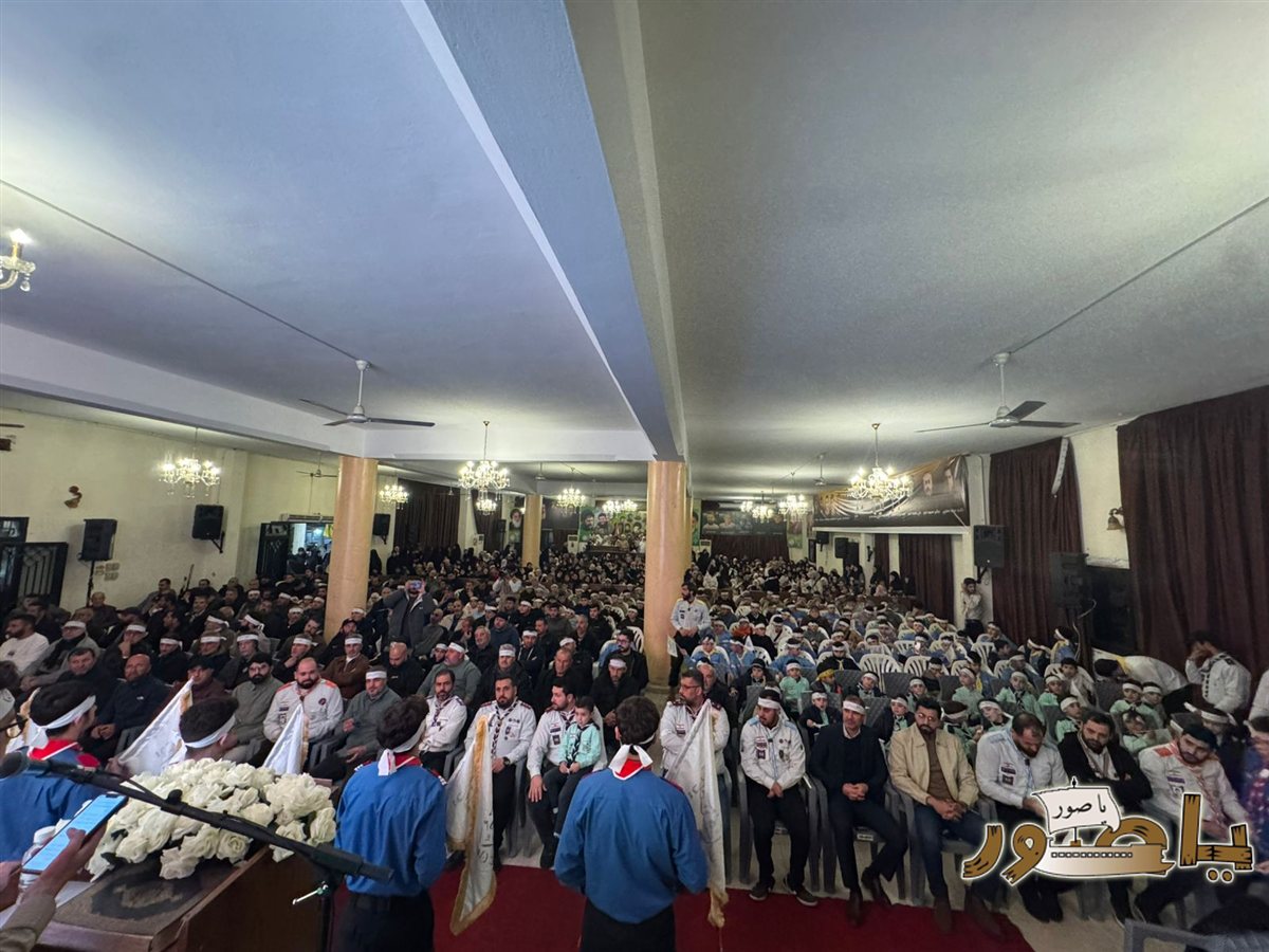 إحتفال حاشد في طورا بمناسبة ولادة منقذ البشرية الإمام المهدي (عج)
