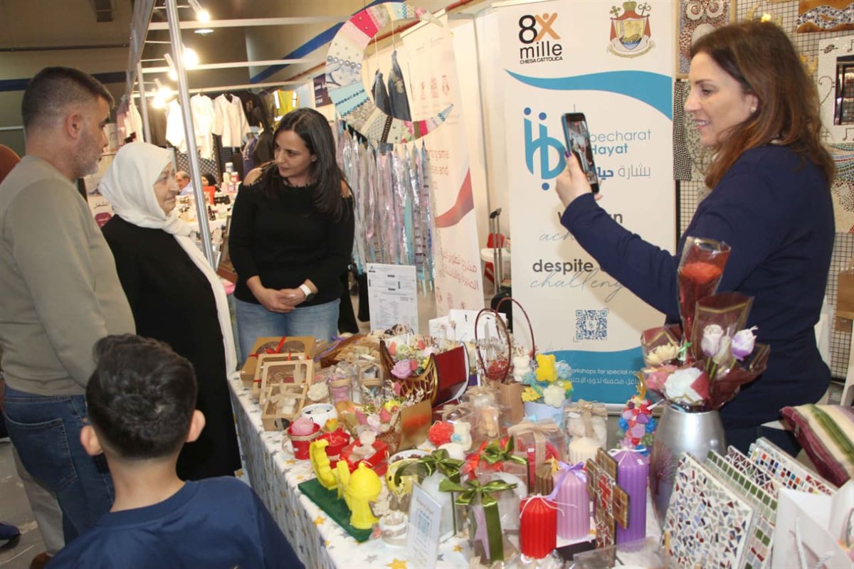 بهية الحريري من معرض صنع في الجنوب : الصمود والإنتاج عنوان أهلنا رغم المعاناة