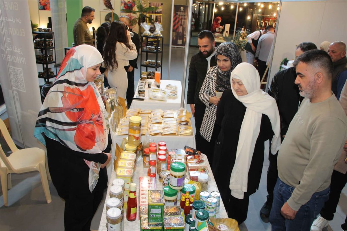 بهية الحريري من معرض صنع في الجنوب : الصمود والإنتاج عنوان أهلنا رغم المعاناة