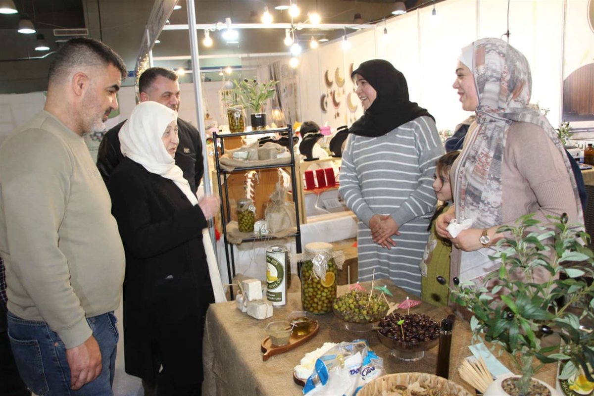 بهية الحريري من معرض صنع في الجنوب : الصمود والإنتاج عنوان أهلنا رغم المعاناة