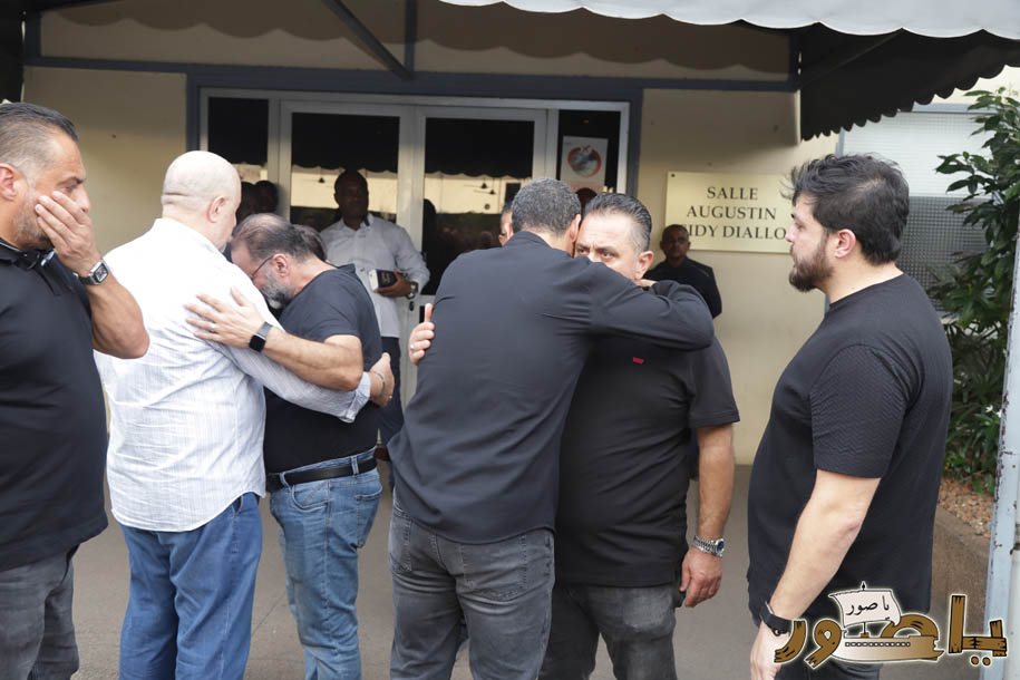 بالصور المؤثرة من أبيدجان: تشييع حزين لفقيد الشباب حسن علي عزالدين