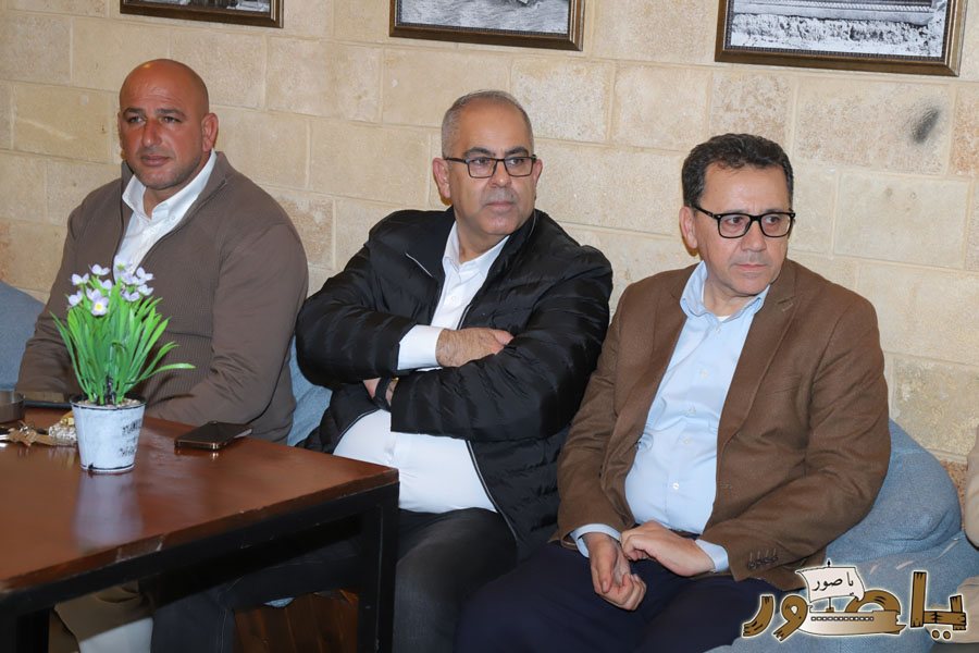 المهندس ناصيف سقلاوي كرم الدكتور والخبير الدولي جلال حيدر