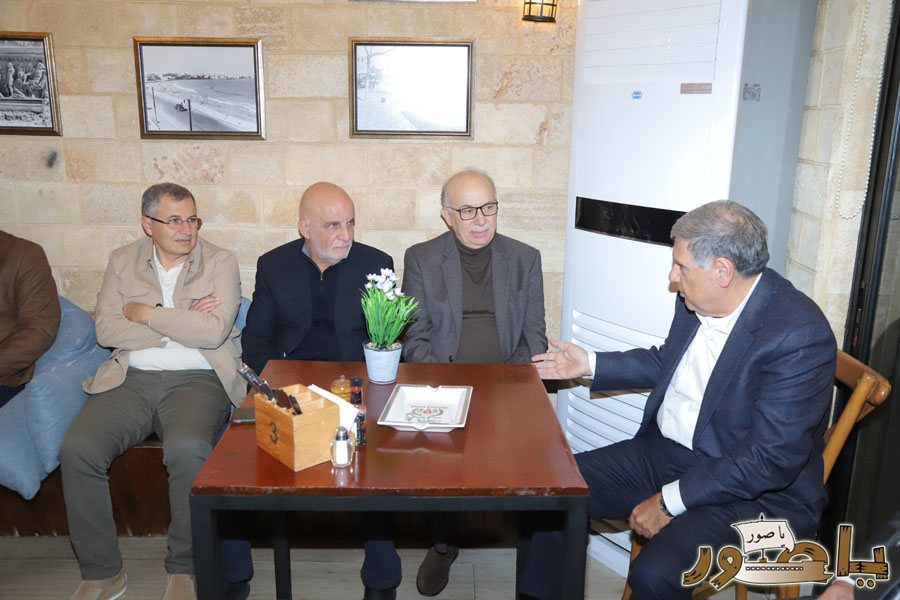 المهندس ناصيف سقلاوي كرم الدكتور والخبير الدولي جلال حيدر