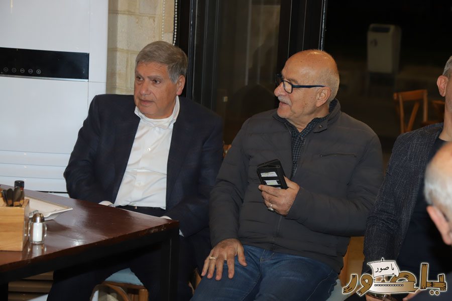 المهندس ناصيف سقلاوي كرم الدكتور والخبير الدولي جلال حيدر