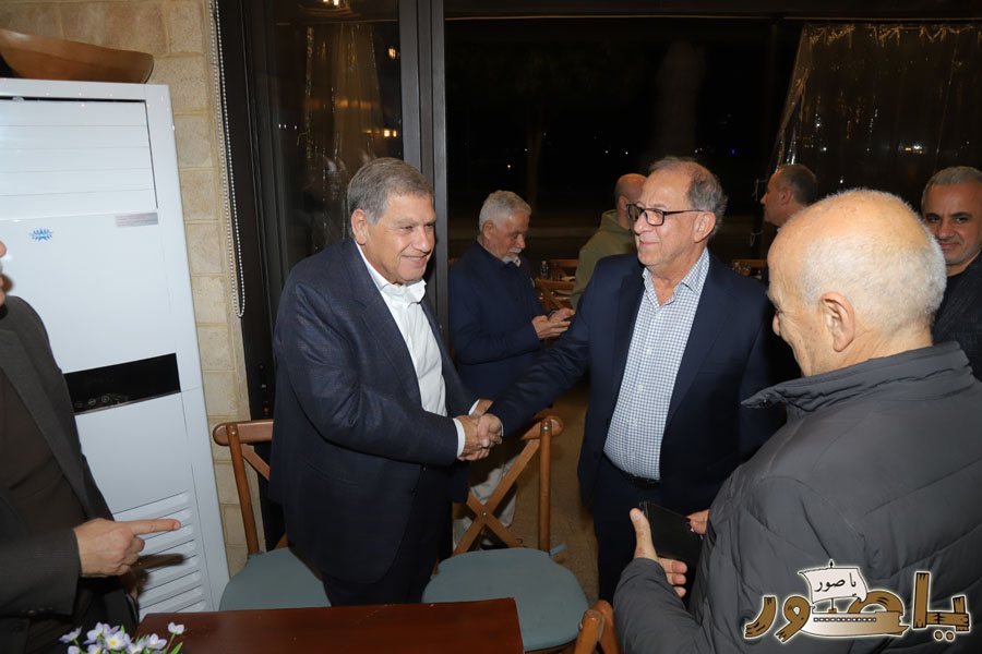 المهندس ناصيف سقلاوي كرم الدكتور والخبير الدولي جلال حيدر