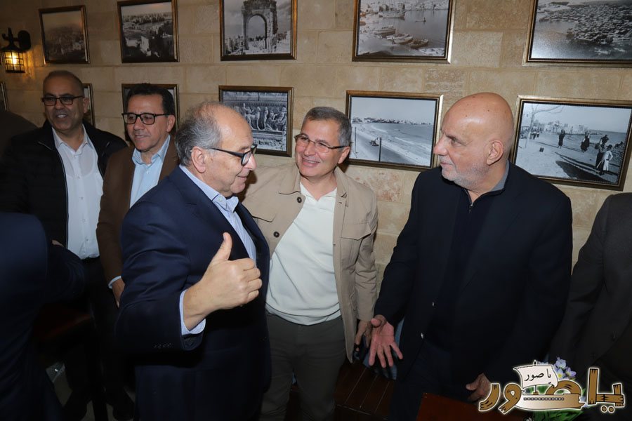 المهندس ناصيف سقلاوي كرم الدكتور والخبير الدولي جلال حيدر