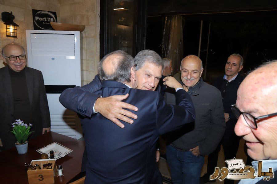 المهندس ناصيف سقلاوي كرم الدكتور والخبير الدولي جلال حيدر