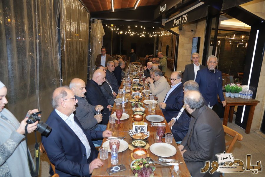 المهندس ناصيف سقلاوي كرم الدكتور والخبير الدولي جلال حيدر