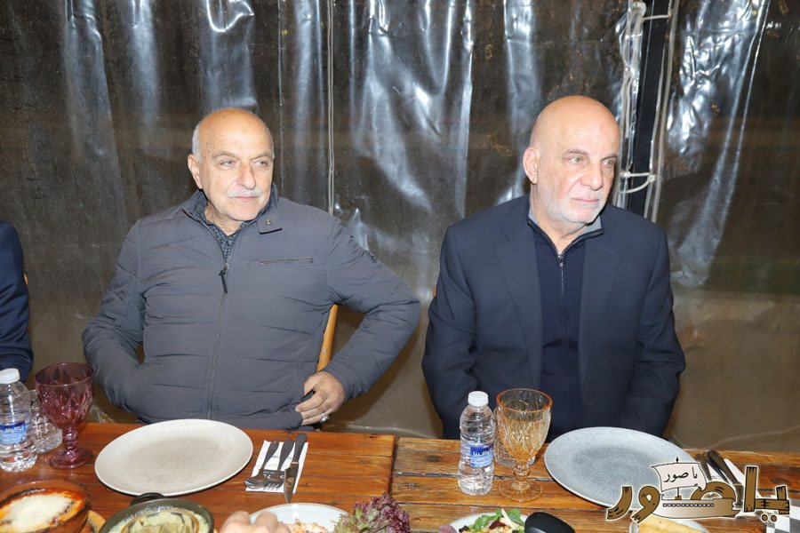 المهندس ناصيف سقلاوي كرم الدكتور والخبير الدولي جلال حيدر