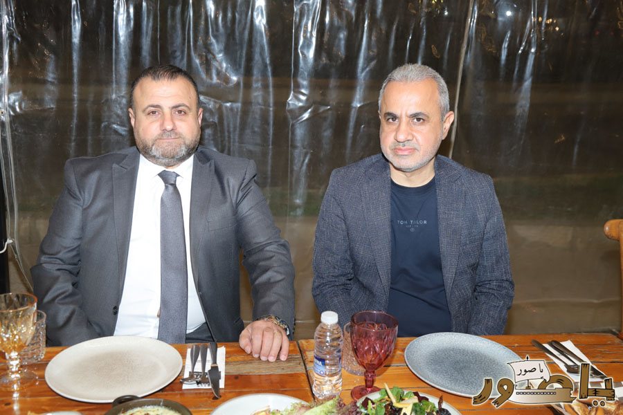 المهندس ناصيف سقلاوي كرم الدكتور والخبير الدولي جلال حيدر