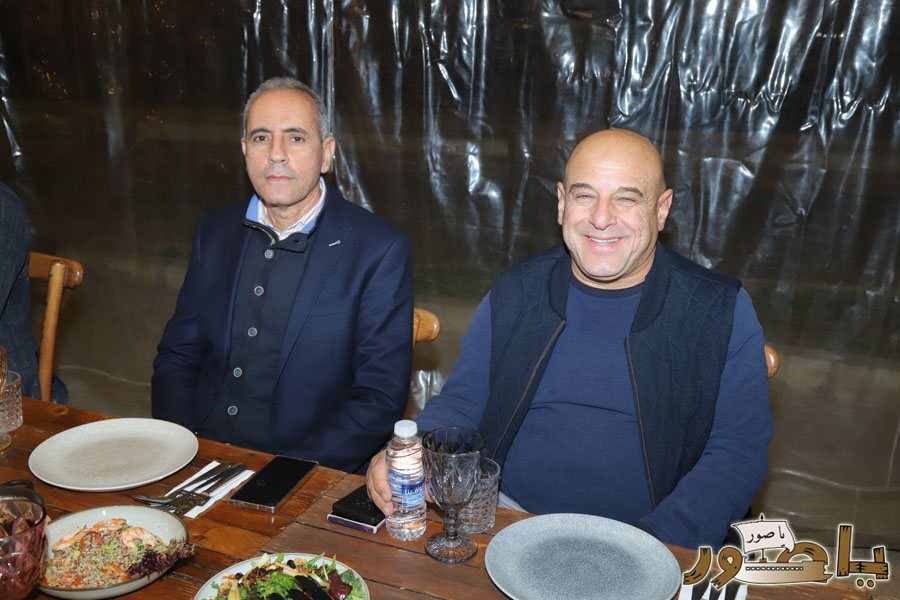 المهندس ناصيف سقلاوي كرم الدكتور والخبير الدولي جلال حيدر