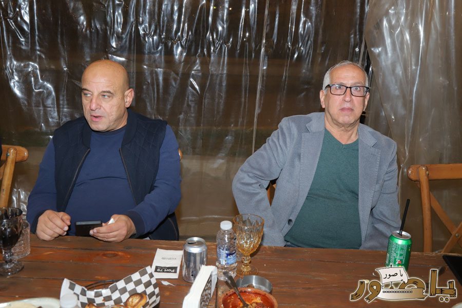 المهندس ناصيف سقلاوي كرم الدكتور والخبير الدولي جلال حيدر