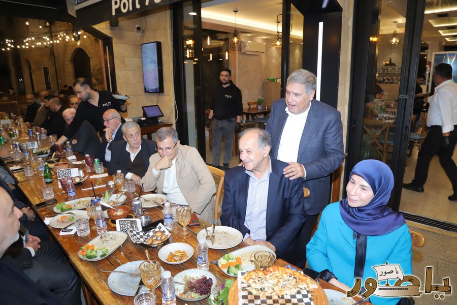 المهندس ناصيف سقلاوي كرم الدكتور والخبير الدولي جلال حيدر