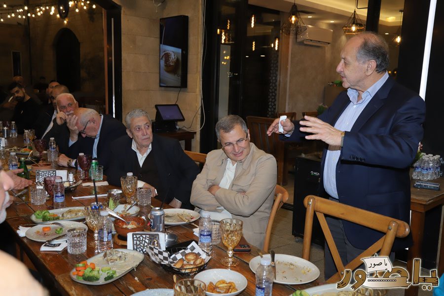 المهندس ناصيف سقلاوي كرم الدكتور والخبير الدولي جلال حيدر