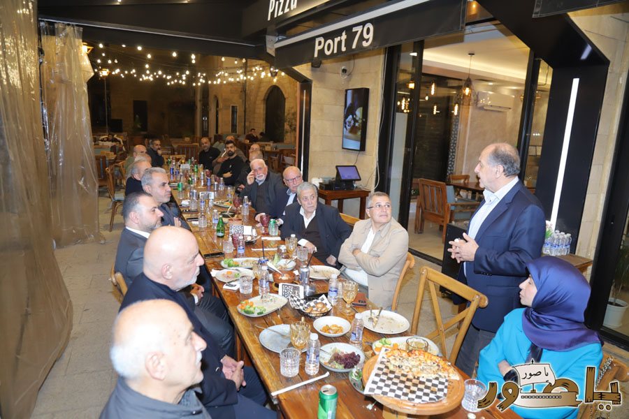 المهندس ناصيف سقلاوي كرم الدكتور والخبير الدولي جلال حيدر