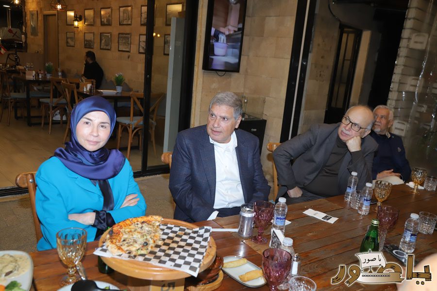 المهندس ناصيف سقلاوي كرم الدكتور والخبير الدولي جلال حيدر