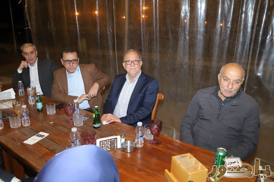 المهندس ناصيف سقلاوي كرم الدكتور والخبير الدولي جلال حيدر