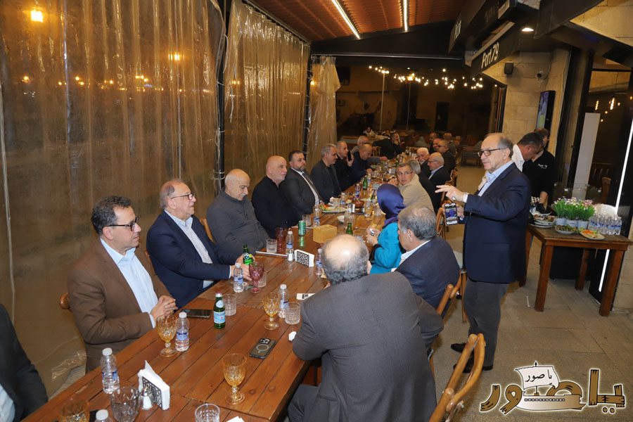 المهندس ناصيف سقلاوي كرم الدكتور والخبير الدولي جلال حيدر