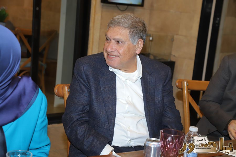 المهندس ناصيف سقلاوي كرم الدكتور والخبير الدولي جلال حيدر