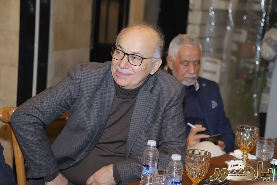 المهندس ناصيف سقلاوي كرم الدكتور والخبير الدولي جلال حيدر