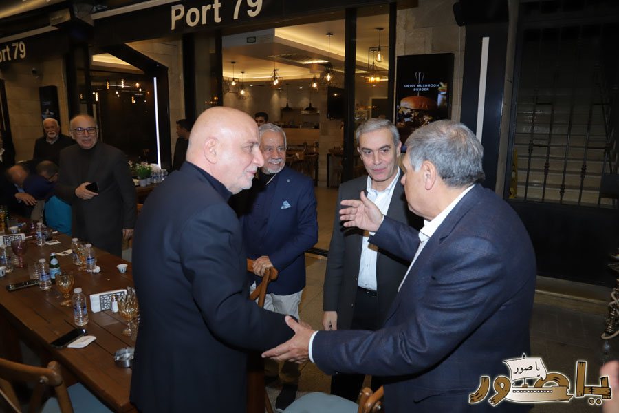 المهندس ناصيف سقلاوي كرم الدكتور والخبير الدولي جلال حيدر