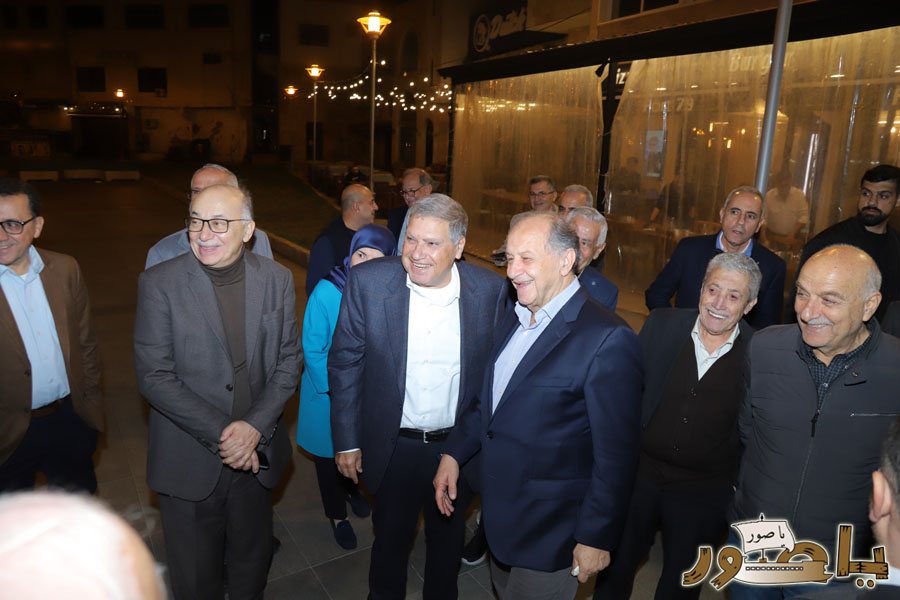 المهندس ناصيف سقلاوي كرم الدكتور والخبير الدولي جلال حيدر