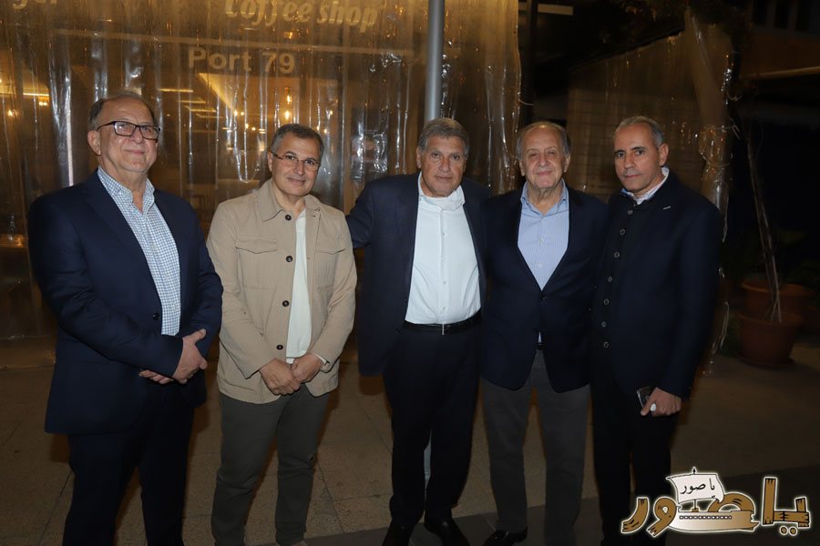 المهندس ناصيف سقلاوي كرم الدكتور والخبير الدولي جلال حيدر