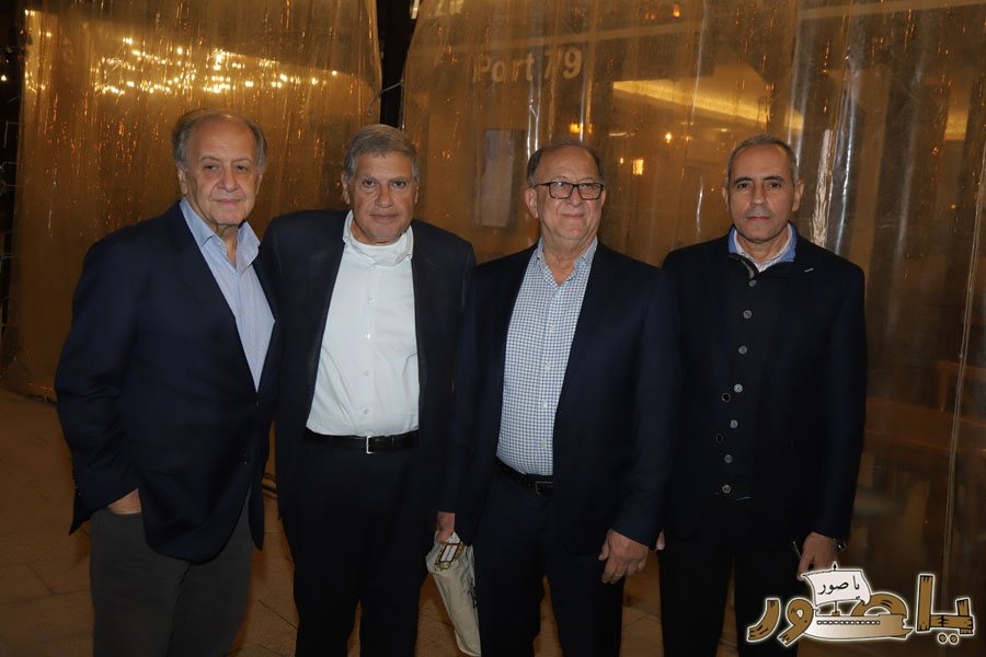 المهندس ناصيف سقلاوي كرم الدكتور والخبير الدولي جلال حيدر