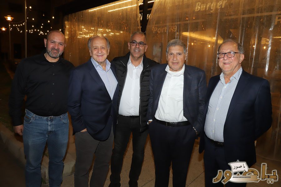 المهندس ناصيف سقلاوي كرم الدكتور والخبير الدولي جلال حيدر