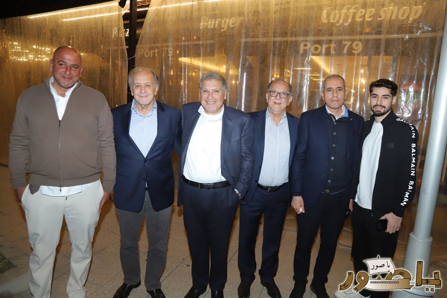 المهندس ناصيف سقلاوي كرم الدكتور والخبير الدولي جلال حيدر