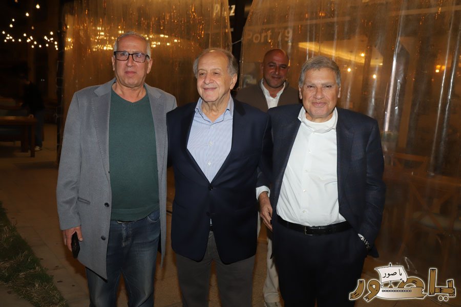 المهندس ناصيف سقلاوي كرم الدكتور والخبير الدولي جلال حيدر