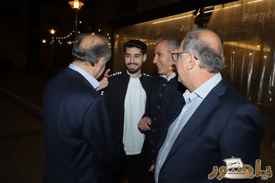 المهندس ناصيف سقلاوي كرم الدكتور والخبير الدولي جلال حيدر