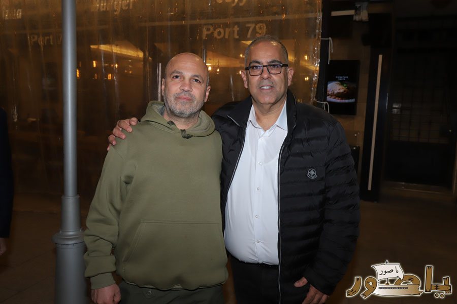 المهندس ناصيف سقلاوي كرم الدكتور والخبير الدولي جلال حيدر