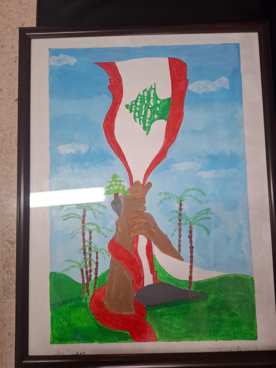 قائد قوات اليونيفيل في جنوب لبنان الجنرال Diodato Abagnara زار ثانوية البازورية الرسمية