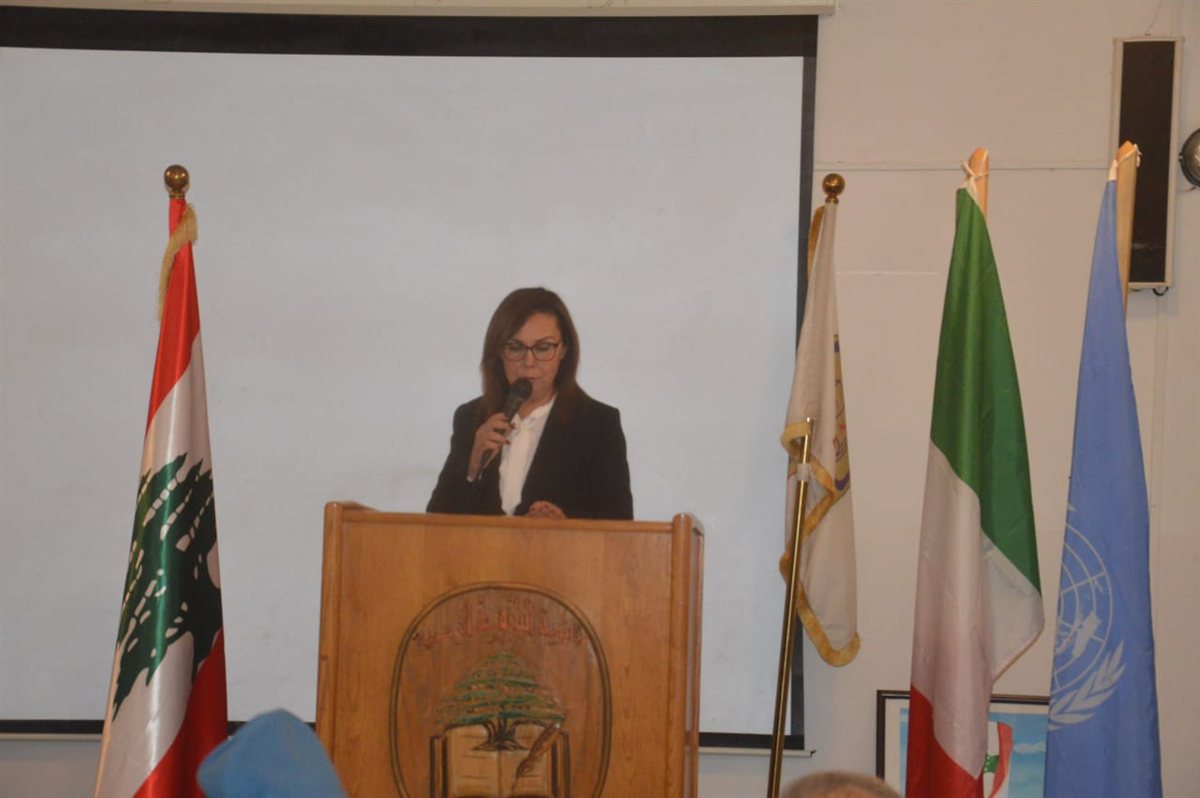 قائد قوات اليونيفيل في جنوب لبنان الجنرال Diodato Abagnara زار ثانوية البازورية الرسمية