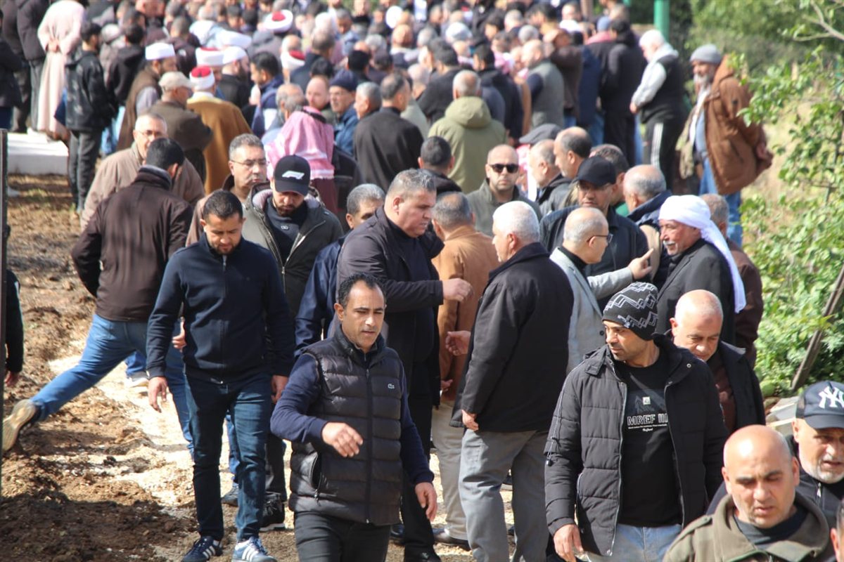 البرغلية شيعت رئيس بلديتها الأسبق المرحوم الحاج مصطفى الداود (أبو عبدالله)