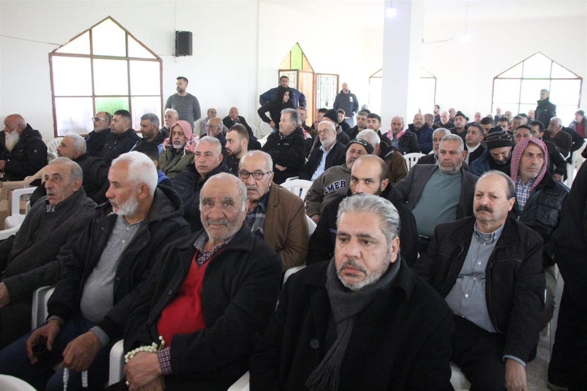 البرغلية شيعت رئيس بلديتها الأسبق المرحوم الحاج مصطفى الداود (أبو عبدالله)