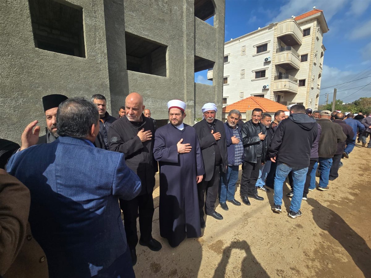 البرغلية شيعت رئيس بلديتها الأسبق المرحوم الحاج مصطفى الداود (أبو عبدالله)