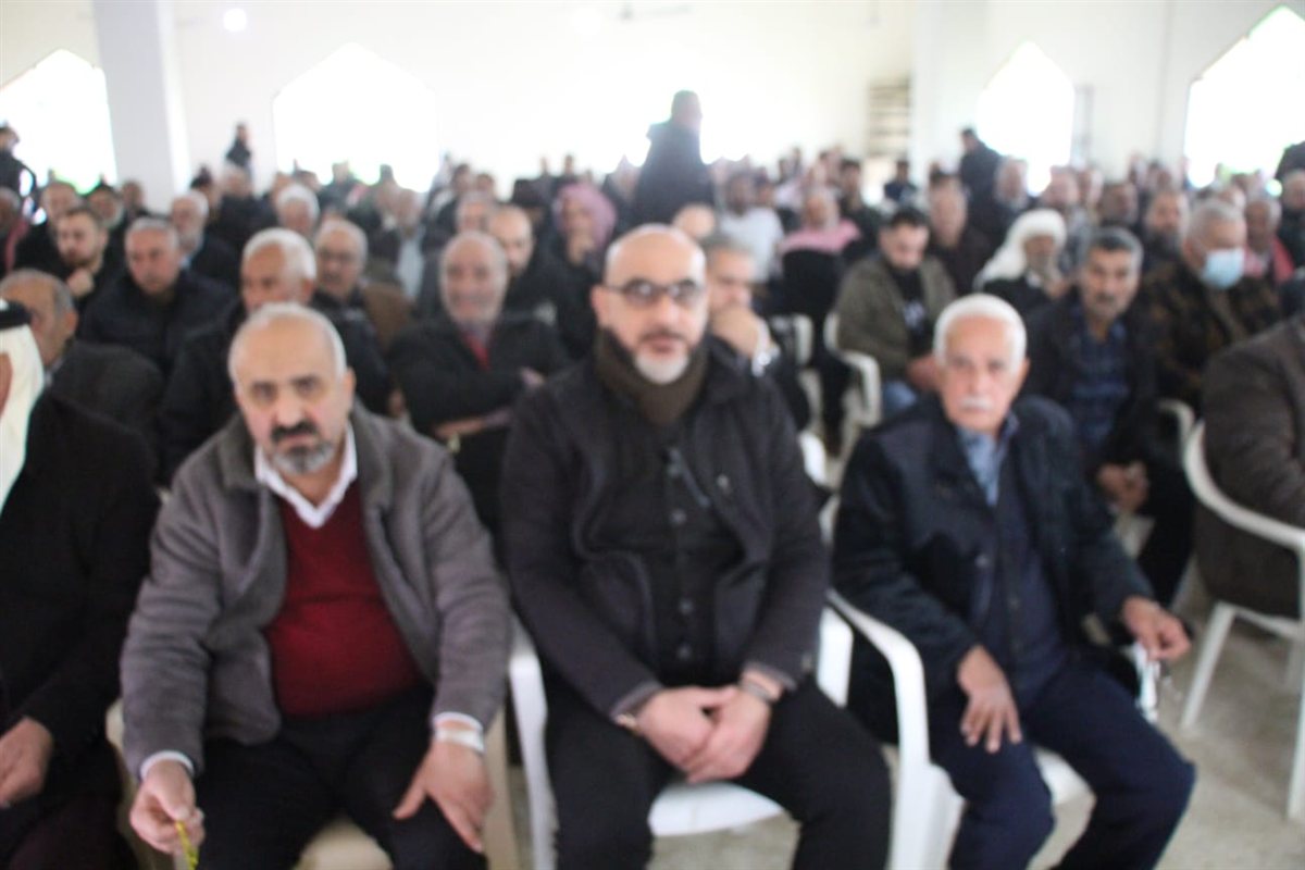 البرغلية شيعت رئيس بلديتها الأسبق المرحوم الحاج مصطفى الداود (أبو عبدالله)