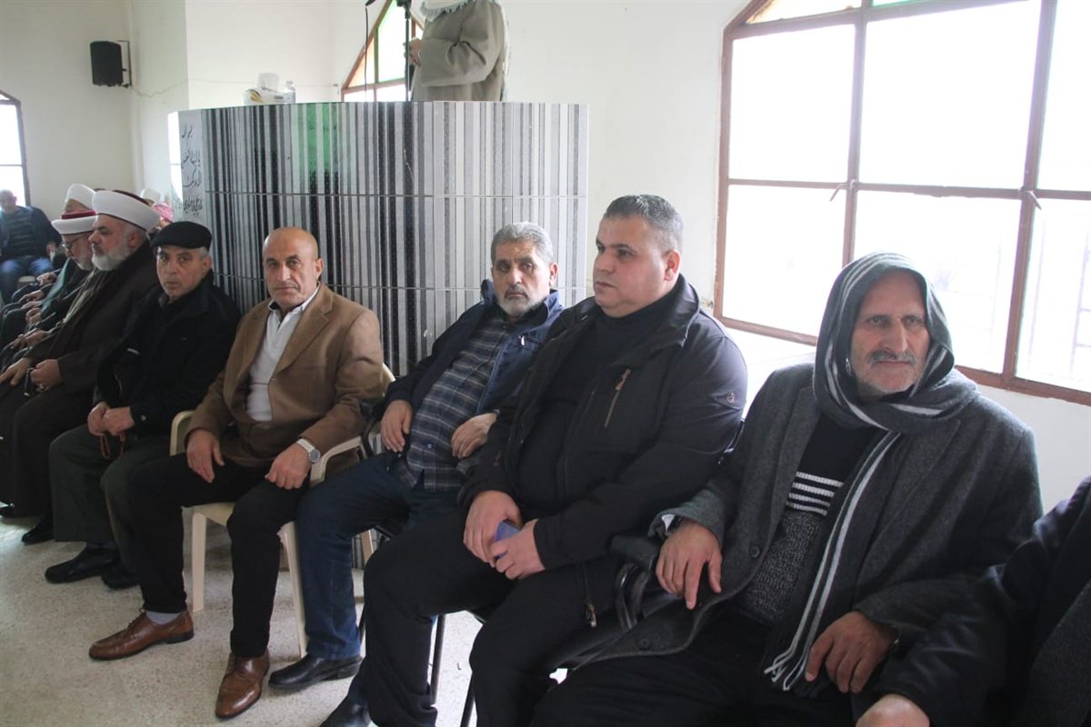 البرغلية شيعت رئيس بلديتها الأسبق المرحوم الحاج مصطفى الداود (أبو عبدالله)