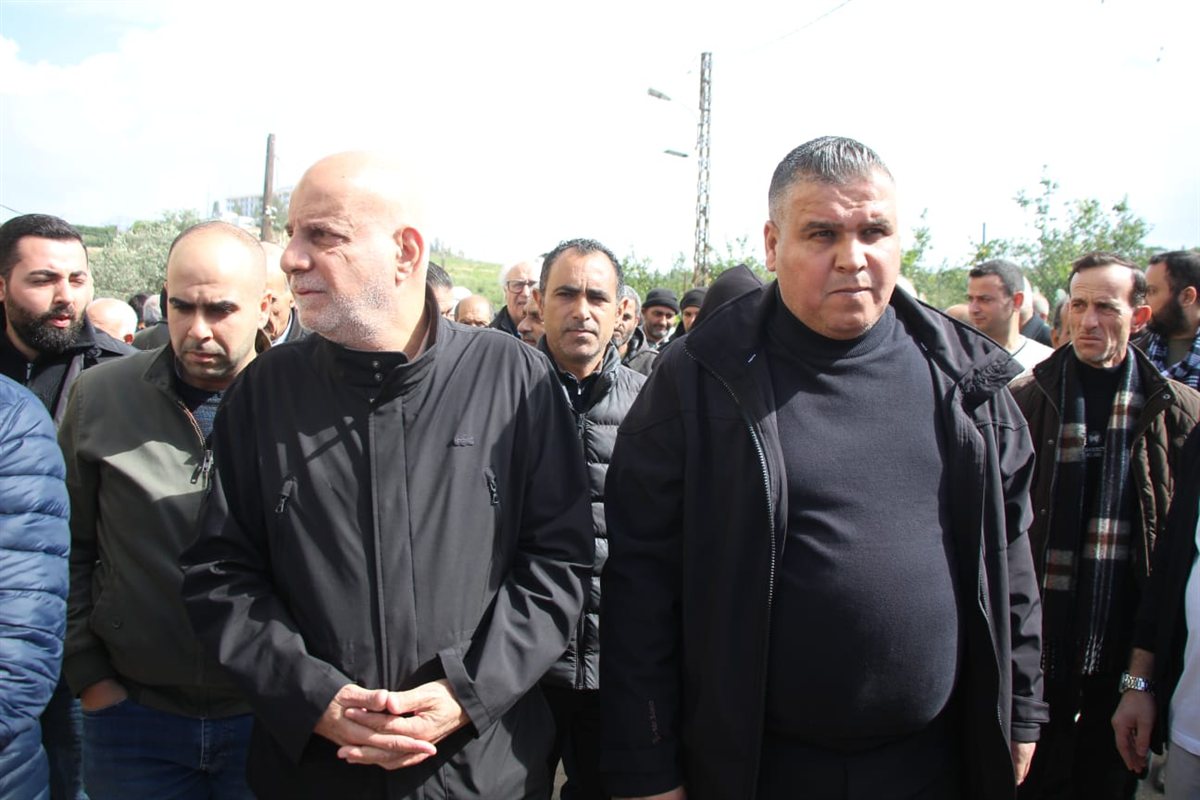 البرغلية شيعت رئيس بلديتها الأسبق المرحوم الحاج مصطفى الداود (أبو عبدالله)