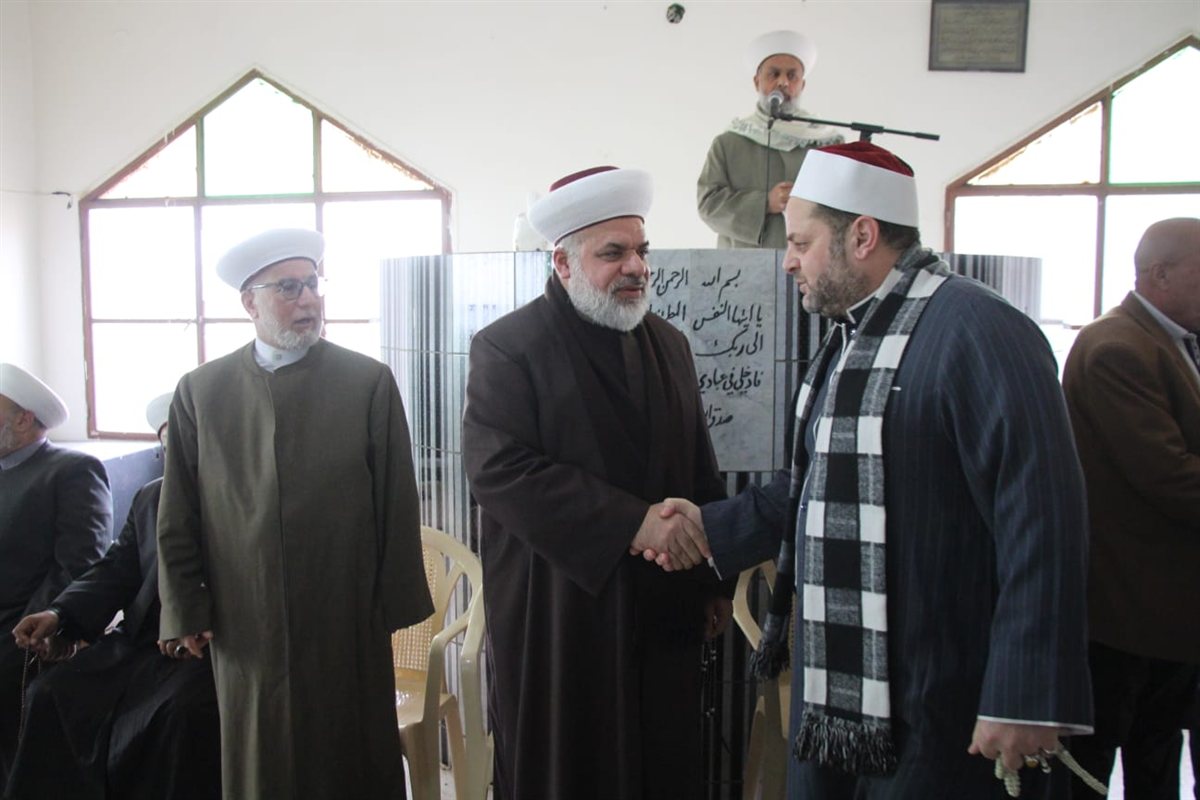 البرغلية شيعت رئيس بلديتها الأسبق المرحوم الحاج مصطفى الداود (أبو عبدالله)