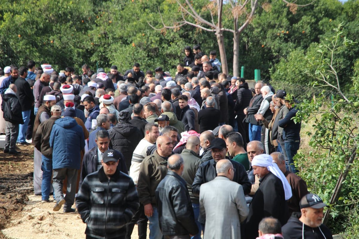 البرغلية شيعت رئيس بلديتها الأسبق المرحوم الحاج مصطفى الداود (أبو عبدالله)