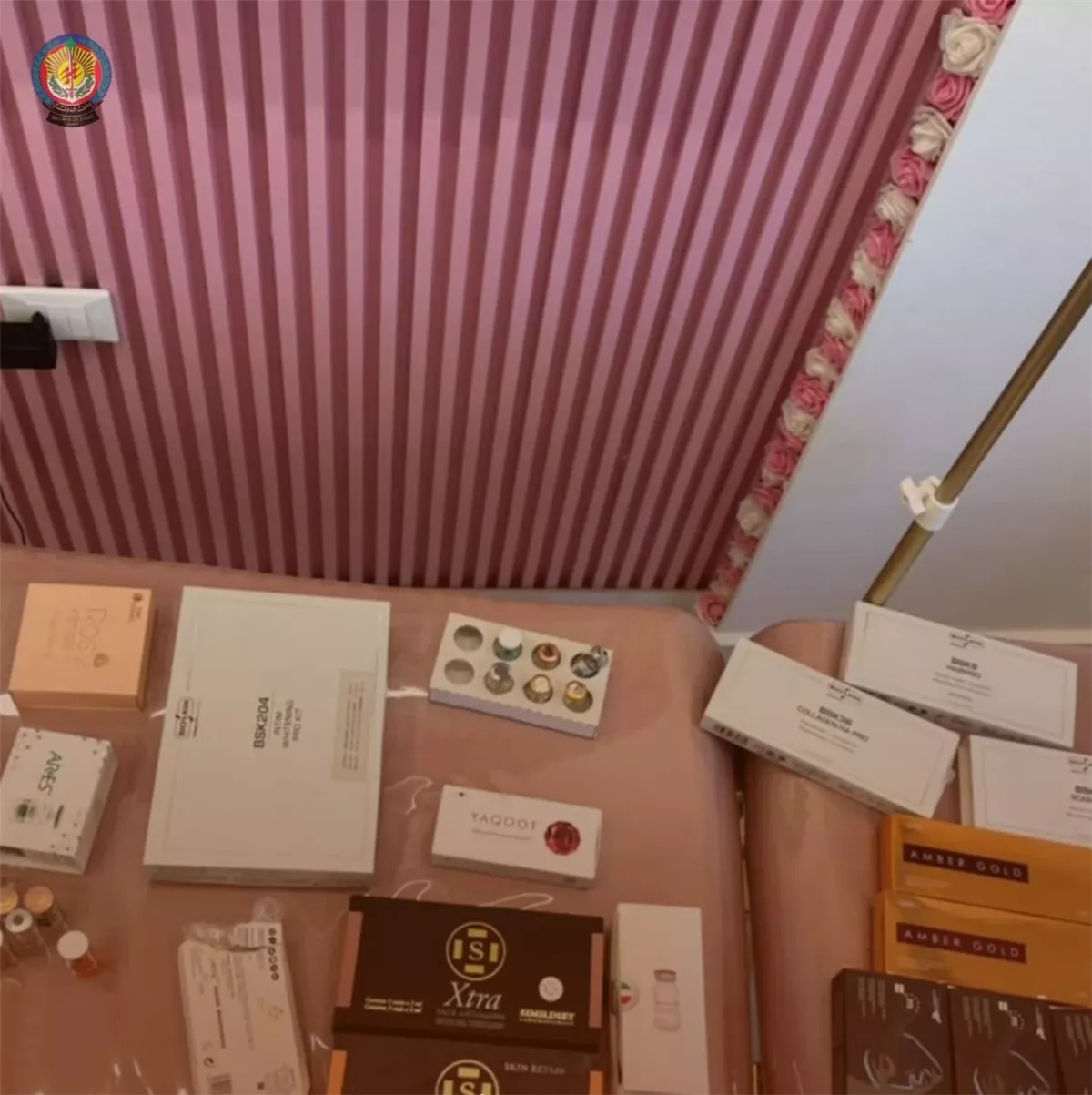 ماكينات ليزر وفيلر مهرب أمن الدولة يقفل مركز تجميل! (صور)