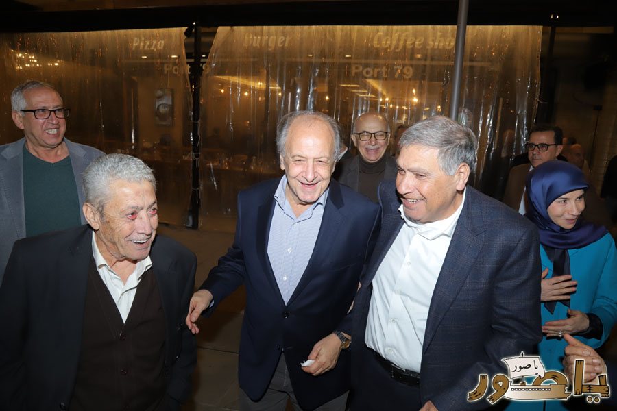 المهندس ناصيف سقلاوي كرم الدكتور والخبير الدولي جلال حيدر