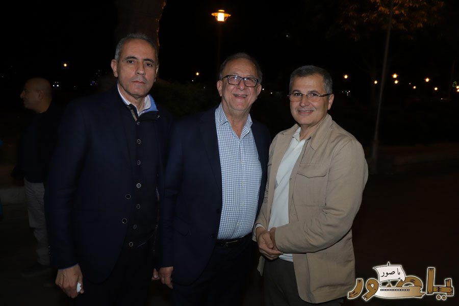 المهندس ناصيف سقلاوي كرم الدكتور والخبير الدولي جلال حيدر