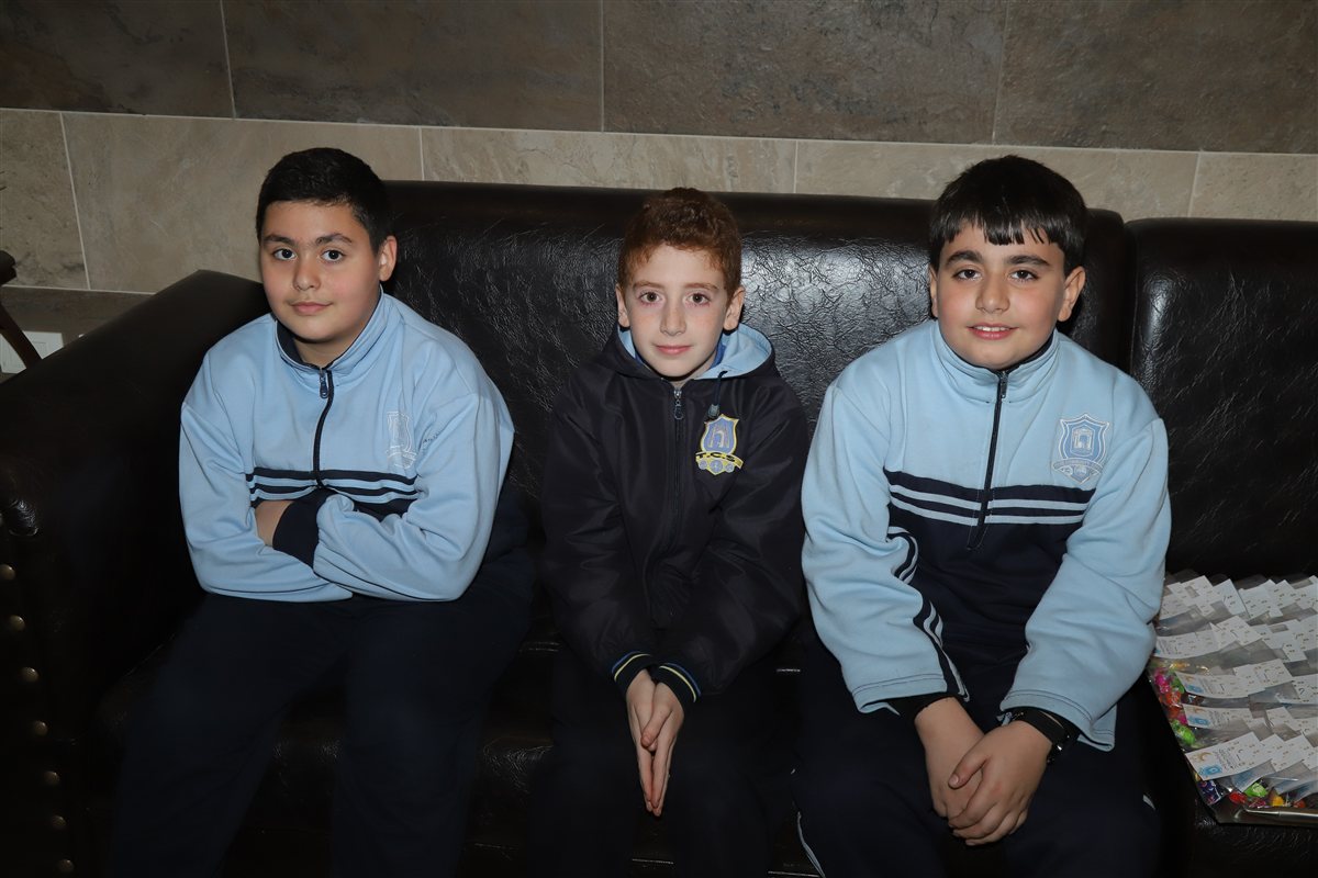 وفد من طلاب مدرسة صور الدولية TCS زار مجموعة يا صور مهنئا بحلول شهر رمضان المبارك